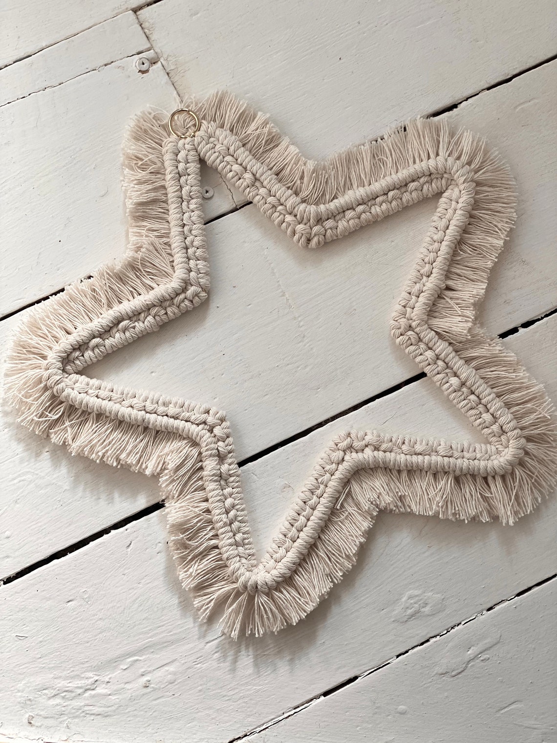 Macrame Star Wall Hanging Rageby